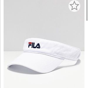 FILA Heritage White Visor